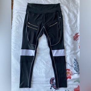 X by Gottex Large Moto Leggings